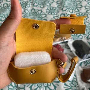 15pcs Faux Leather AirPod Pro Cases